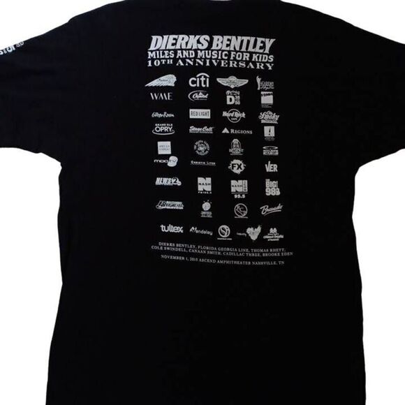 Dierks Bentley Concert Tshirt XL - Picture 4 of 5